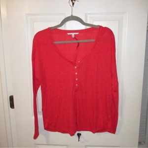 Victoria’s Secret Red Pajama Top
